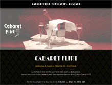 Tablet Screenshot of cabaretflirt.ch